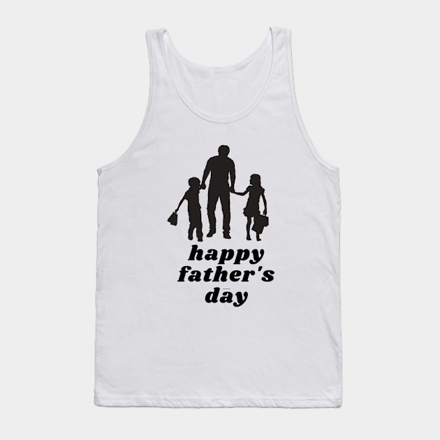 Tstars Happy First Father's Day Daddy Infant Gift for New Dad Baby Bodysuit Tank Top by aliyoussef